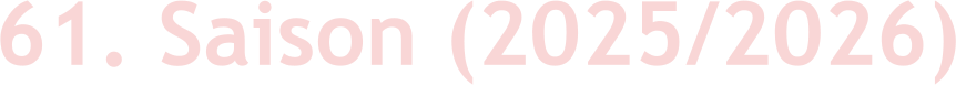 61. Saison (2025/2026)